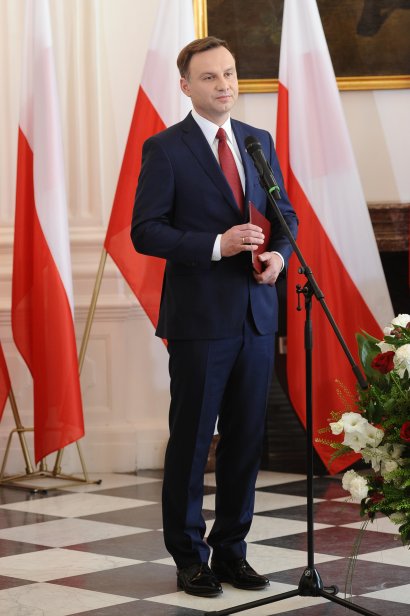 Sylwetka - Andrzej Duda w 2015 roku. Przed wyborami 2015 roku Andrzej Duda mocno schudł i zachwycał szczupłą sylwetką i młodzieńczym wyglądem.