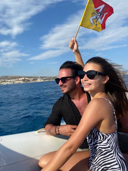 Julia Wieniawa i Stefano Terrazzino na wspólnych wakacjach na Sycylii