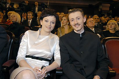 Adam Małysz i Izabella Małysz w 2002 roku