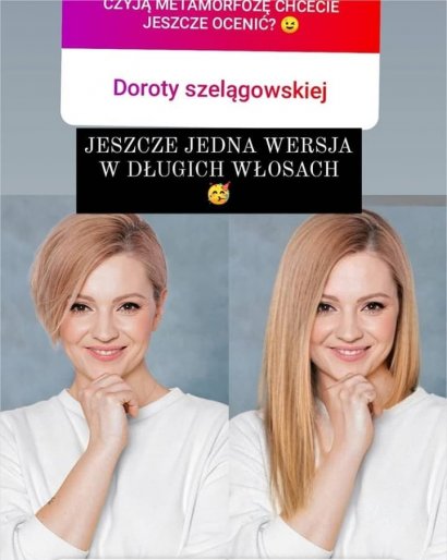 A Dorota Szelągowska? Pasuje jej ta fryzura?