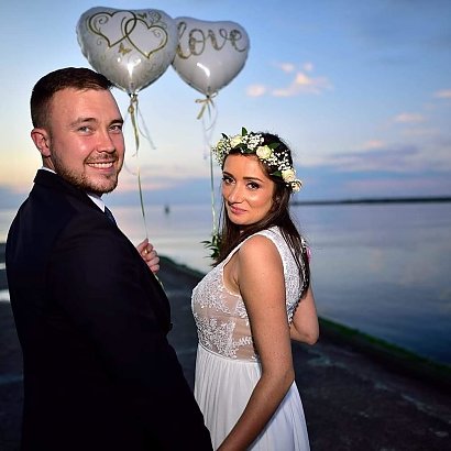 W lipcu 2020 roku Natalia i Maciej para stanęli na ślubnym kobiercu...
