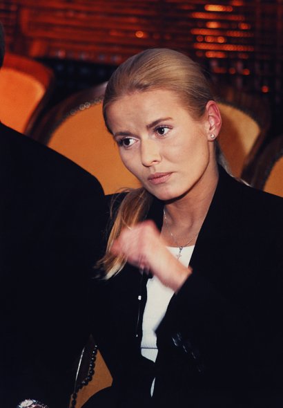 Hanna Smoktunowicz w kucyku, 1999 rok