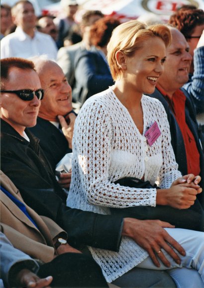 Aktorka w 1999 roku w Lubomierzu