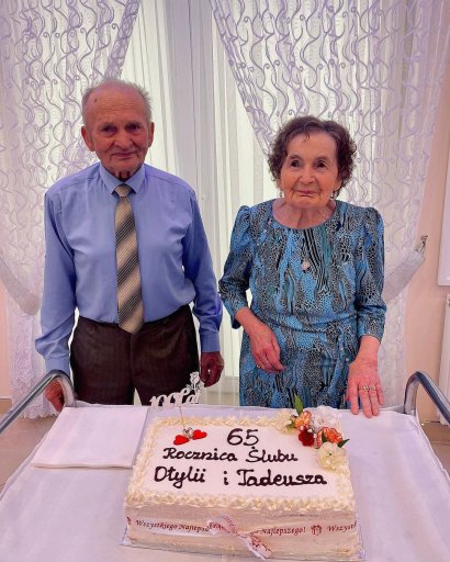 Dziadkowie Edyty Herbuś obchodzili 65 rocznicę ślubu!