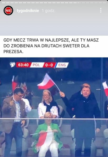 Julia Przyłębska miała spore problemy z poprawnym trzymaniem polskiej flagi, co obrodziło memami.