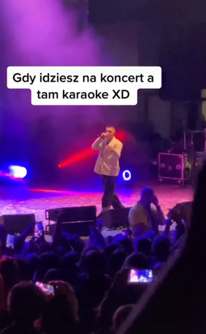 Uczestniczka zarzuca Soblowi organizowanie karaoke dla fanów zamiast koncertu...