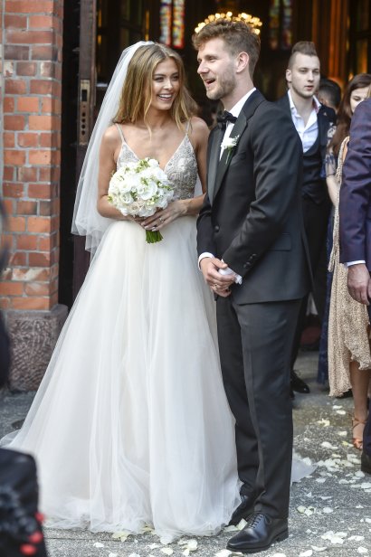 Antoni Królikowski i Joanna Opozda wzięli ślub na początku sierpnia.