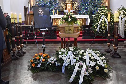 W czasie mszy pożegnalnej Ewelina także zwróciła się w pięknych słowach do Żory: