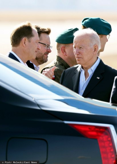 Kiedy Joe Biden przyleciał do Polski...