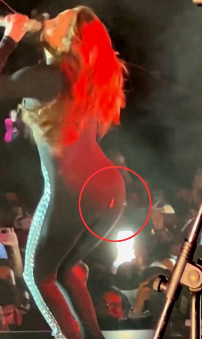 Pośladki „J.Lo” ewidentnie pragnęły wyjść na wolność...
