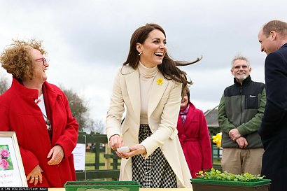 Dziś księżna Kate znów odwiedziła Walię.