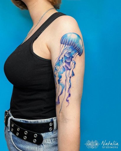Kolorowe piękne tatuaże - oto najlepszy zbiór projektów z Instagrama!