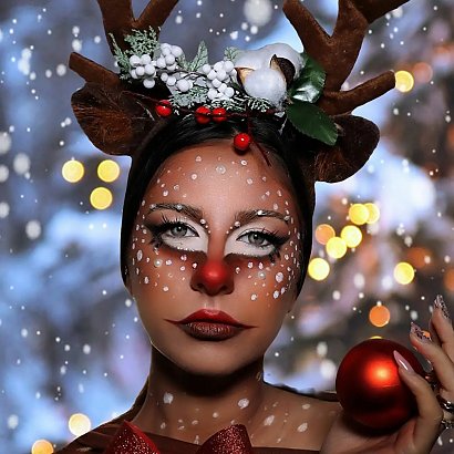 Artystyczne makijaże świąteczne 2023. Z nami poczujesz klimat świąt!