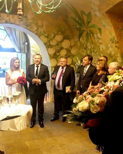 Joanna Kurska i Jacek Kurski wzięli ślub w 2018 roku, a w 2020 roku wzięli huczny ślub kościelny.